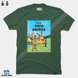 تیشرت Tin Tin In America