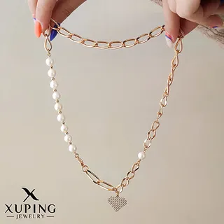 گردنبند ترکیبی مرواریدی ژوپینگ