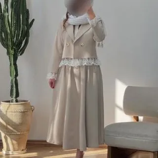 کت و دامن گیپور نورا