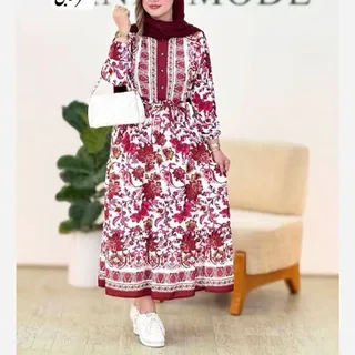 پیراهن زنانه ساحلی بلند