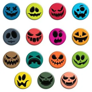 پیکسل مدل سنجاقی هالووین مجموعه 15 عددی