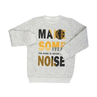 سوییشرت پسرانه فیورلا مدل MAKE SOME NOISE کد 44565