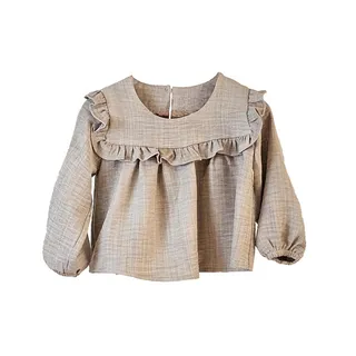 بلوز آستین بلند دخترانه تیتیش مدل 2471614