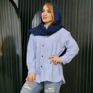 مانتو کتیبه دو جیب ۲۴۵۰۰۴۴۶