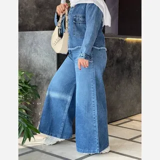 شلوار بگ جین زنانه شیکلند 