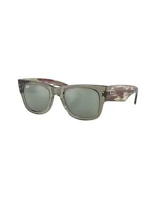 عینک آفتابی ری بن مدل RB0840S 6635 B1 MEGA WAYFARER