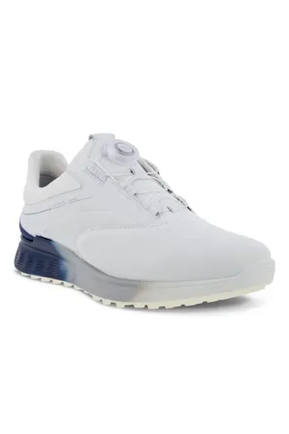 EccoM Golf S-three White Blue Dept Bright Wh