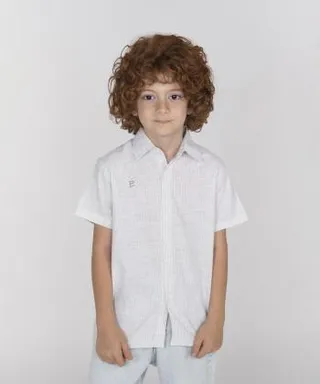 پیراهن آستین کوتاه پسرانه پیانو مدل 11371