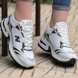 کفش کتانی زنانه مدل نیو بالانس newbalanc 3020 رنگ سفید مشکی