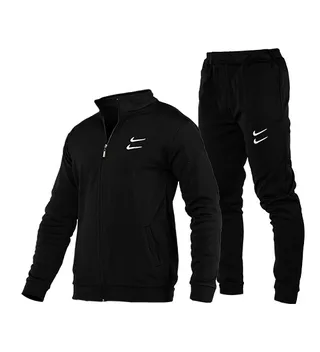 ست سویشرت و شلوار مردانه آستین بلند مشکی Nike