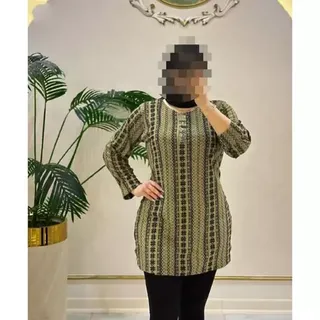 تونیک منگوله دار مرینوس حوله ای گرم ونرم باکیفیت تا50