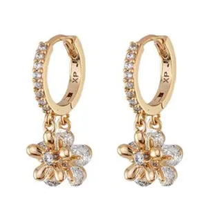 گوشواره زنانه ژوپینگ مدل گل کد AAC1036