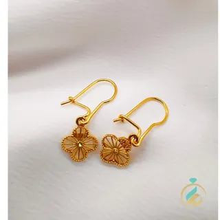 گوشواره طلا ونکلیف 1 یکتاخواه