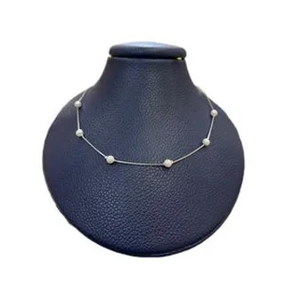 گردنبند نقره زنانه مدل مروارید