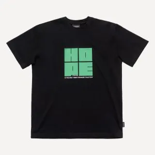 تیشرت اورسایز مشکی مدل HOPE | کیامورس