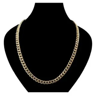 زنجیر کارتیه طلا 18 عیار مردانه دوست خوب مدل DK993
