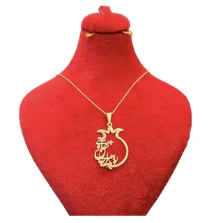 گردنبند طلا 18 عیار زنانه مدل انار