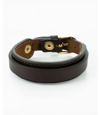 دستبند بچگانه چرم طبیعیبیسراک Bisrak کدLeatherBracelet-K101N