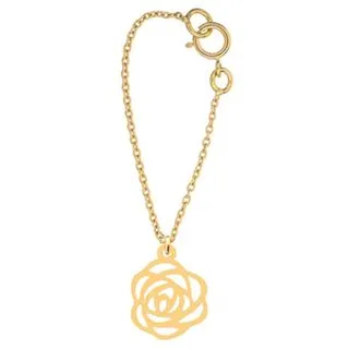 آویز ساعت طلا 18 عیار زنانه کرابو طرح گل مدل Kr9023