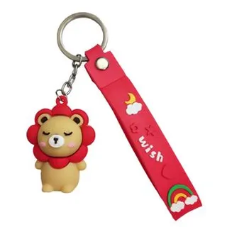 جاکلیدی مدل سیلیکونی طرح شیر تدی کد DB20