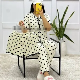 ست راحتی زنانه دخترانه نخ ترک تن خور عالی کیفیت عالی