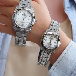 ساعت رولکس دیت جاست پرنگین مردانه و زنانه در رنگ ها طلایی نقره ایی پژ – Rolex datejust