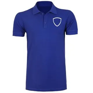 پولوشرت آستین کوتاه مردانه مدل X912 رنگ آبی