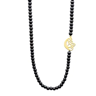 گردنبند نقره زنانه ترمه 1 طرح آذر کد A20