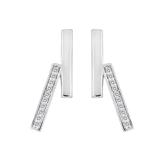 گوشواره نقره زنانه اقلیمه کد EN279