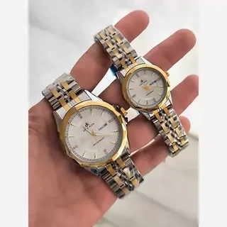 ست ساعت مچی مردانه و زنانه dk کد 126جدید کیفیت عالی