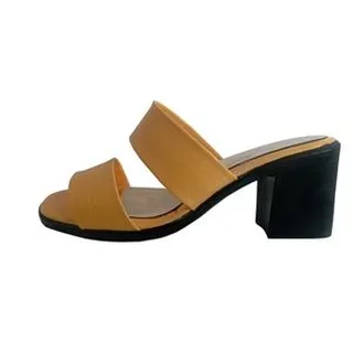 صندل زنانه مدل A-7 کد 06رنگ زرد