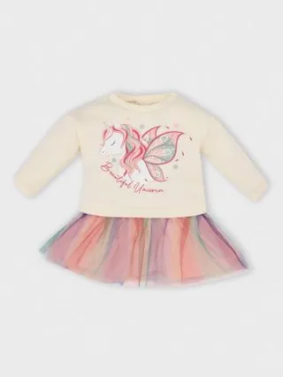 پیراهن نوزاد دختر دفکتو