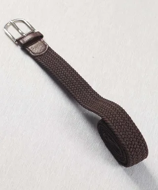 کمربند کنفی مردانه قهوه ای 0270