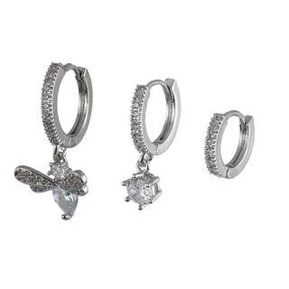 گوشواره زنانه وای اس ایکس مدل پروانه کد AAC679 بست...