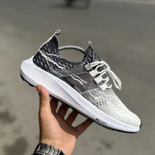 Air zoom توری تابستانی مشکی سفید کد(1203)