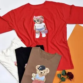 تیشرت لانگ چاپ خرس ۴۲۵۰۰۷۶