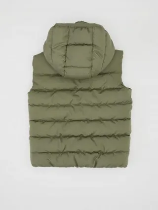 جلیقه نوزاد پسر خاکی روشن دفکتو