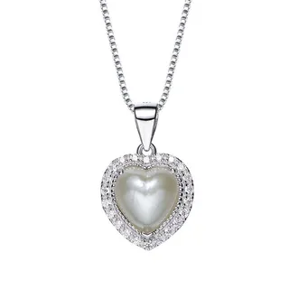 گردنبند نقره زنانه کوبیک مدل QP-3810-E