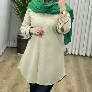 تونیک زنانه . تونیک لینن