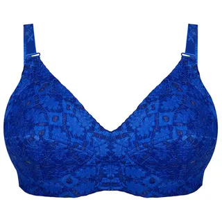 سوتین زنانه پرجامدا مدل 340019413 دانتل رنگ آبی