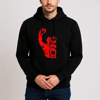 هودی مردانه مدل بوکس X2139 رنگ مشکی