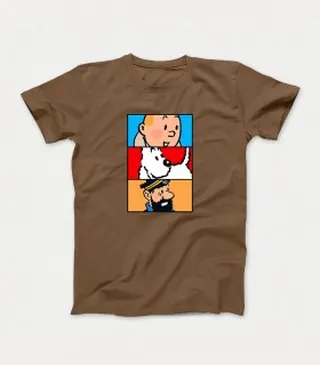 تیشرت TinTin طرح تن تن و میلو