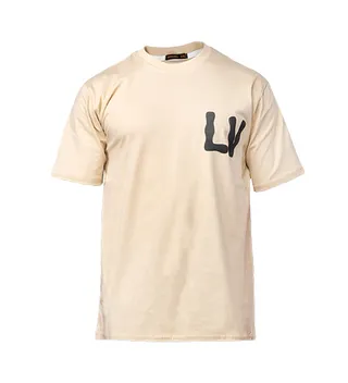 تیشرت Louis Vuitton یقه گرد مردانه نخ پنبه طرح دار