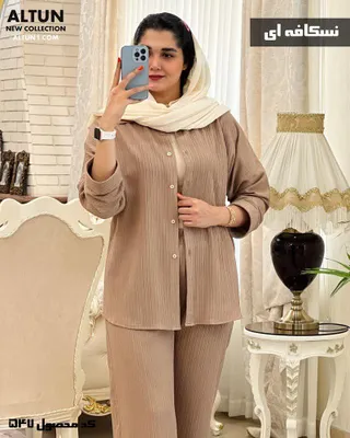 ست شومیز شلوار دلبر کد 42616