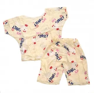 بلوز شورت لیمویی خرسی