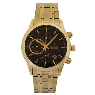ساعت مچی عقربهای کوارتز مردانه رومانسون مدل بند ...