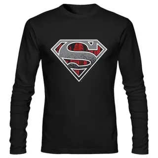 تیشرت آستین بلند Superman Concrete Logo