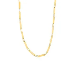 گردنبند طلا 18 عیار زنانه با زنجیر مینیمال ماوی گالری مدل درخشش