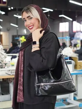 کیف زنانه جلو زیپ کد 18600