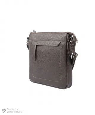 کراس بادی مردانه چرم طبیعی بیسراک Bisrak مدل NL-Crossbody-SportN3-F